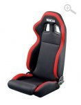 Sparco seat - přední sedačka, černá/červená DA7305 Sparco seat - přední sedačka, černá/červená DA7305
