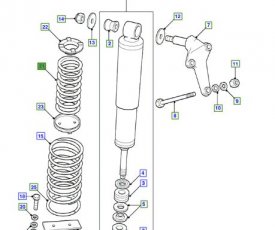 Pruina zadn npravy RRC3266