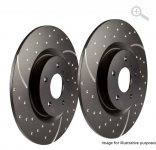 Brzdové kotouče - zadní - EBC Brakes DA4152 Brzdové kotouče - zadní - EBC Brakes DA4152