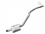 Tlumič výfuku, zadní, SS DA3258 Tlumič výfuku, zadní, SS DA3258