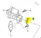 Tsnn EGR ventilu LR004476