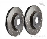 Brzdové kotouče - zadní - EBC Brakes DA4188 Brzdové kotouče - zadní - EBC Brakes DA4188