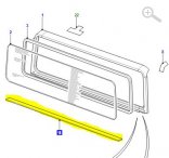 Tsnn (lita) elnho okna - spodn LR055345LR