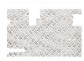 Ochrann plech zadnch dve DA2068