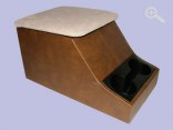 Stedov oprka s lonm prostorem - cubby box DA2035BROWN