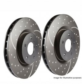 Brzdov kotoue - pedn - EBC Brakes DA4477