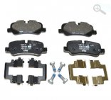 Zadní brzdové destičky LR055455 Zadní brzdové destičky LR055455