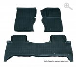 Sada předních i zadních pryžových koberečků DA4824 Sada předních i zadních pryžových koberečků DA4824