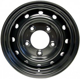 Disk 16" x 6.5J - Wolf Style Black ANR4583PMLR