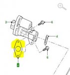 Tsnn EGR ventilu LR034076