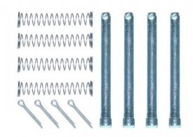 Zajiovac sada zadnch brzdovch destiek DA4105