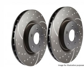 Brzdov kotoue - pedn - EBC Brakes DA4151