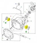 Ložisko zadního diferenciálu TZZ100160LR Ložisko zadního diferenciálu TZZ100160LR