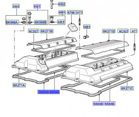 Tsnn hlavy motoru LR003812LR