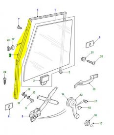Tsnn skla pednch dve (sametka) CFE000710