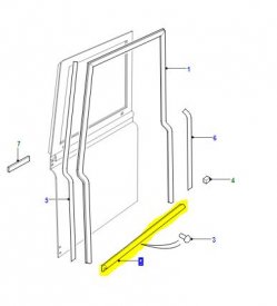 Tsnn pednch dve - spodn ALR6250LR