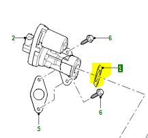 Tsnn EGR ventilu LR004476